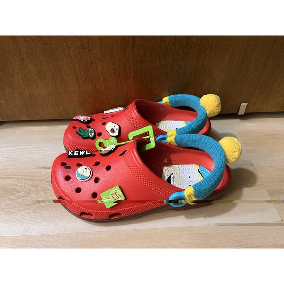 Crocs Adult South Park Cartman Cls Clg Clog Men\'s 8, Women\'s 10 Red New No Box